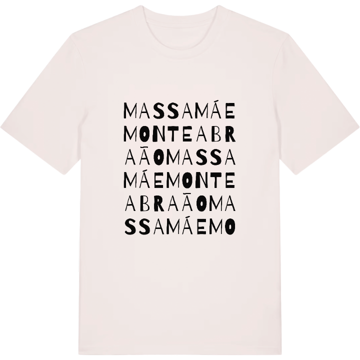 Massamá e Monte Abraão ordlek t-shirt – t-shirt från PinShirt