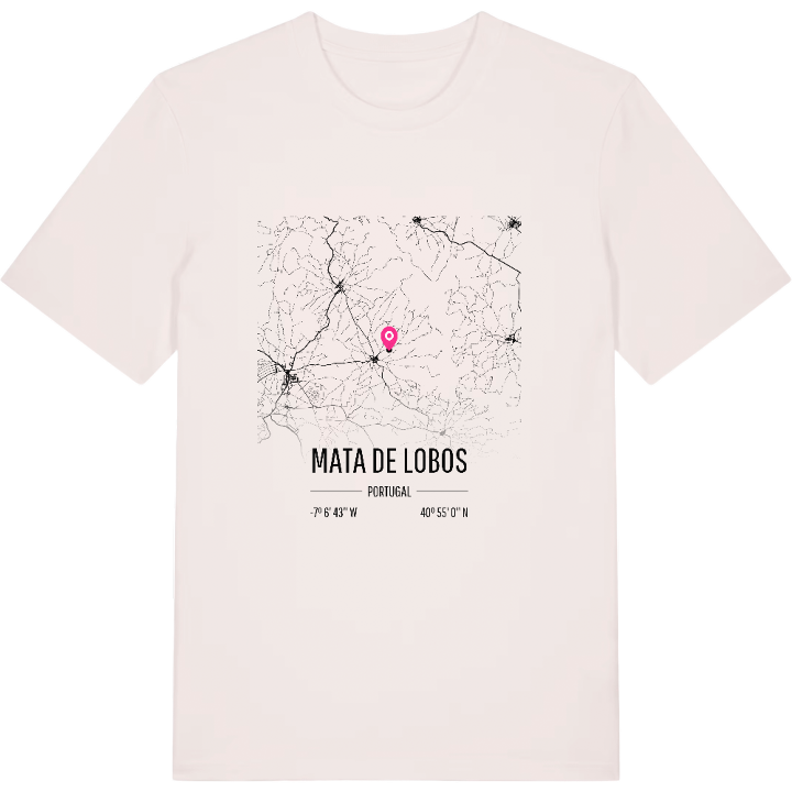 Mata de Lobos karta t-shirt – t-shirt från PinShirt