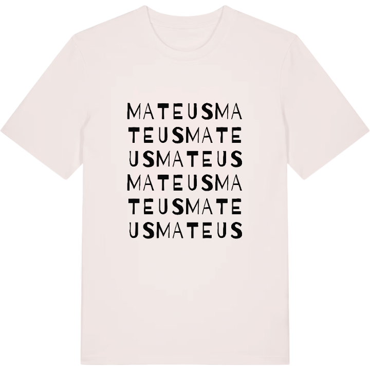 Mateus ordlek t-shirt – t-shirt från PinShirt