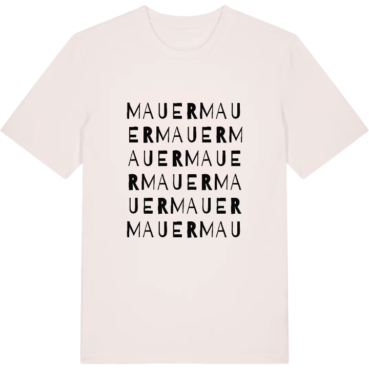 Mauer ordlek t-shirt – t-shirt från PinShirt