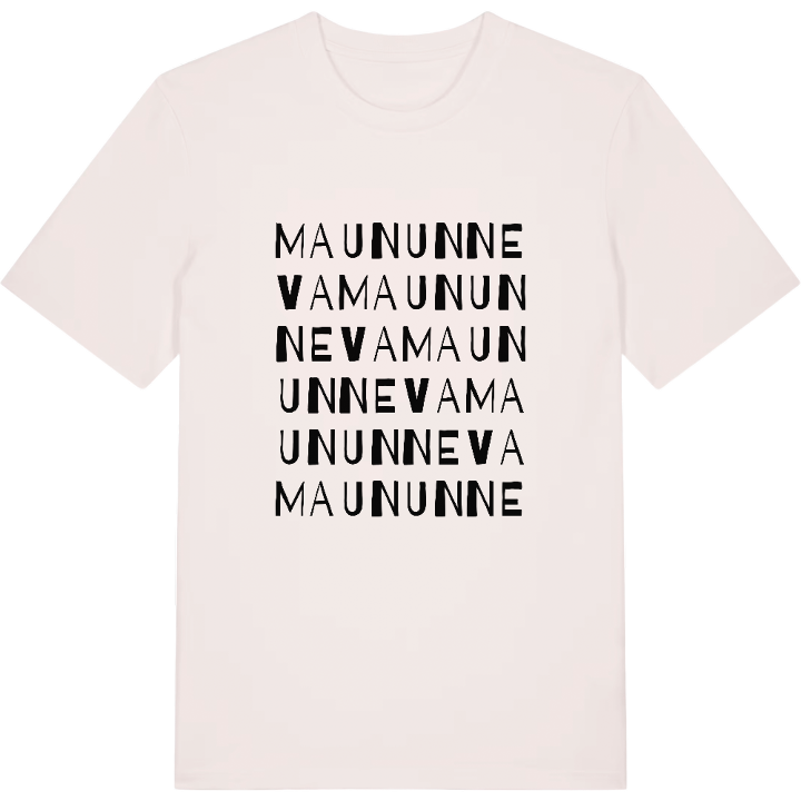 Maununneva ordlek t-shirt – t-shirt från PinShirt