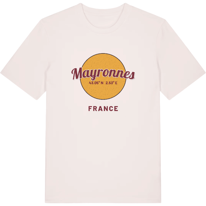 Mayronnes cirkel t-shirt – t-shirt från PinShirt