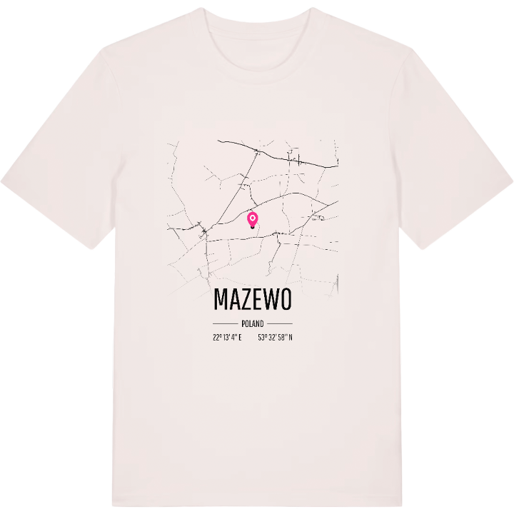 Mazewo karta t-shirt – t-shirt från PinShirt