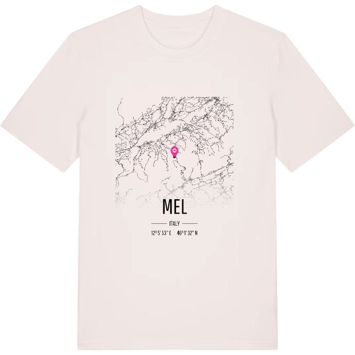 Mel karta t-shirt – t-shirt från PinShirt