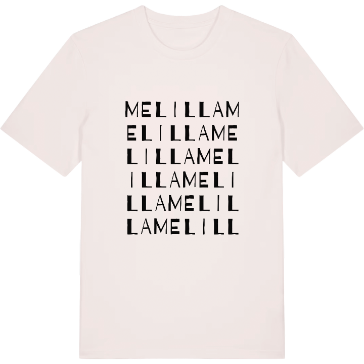 Melilla ordlek t-shirt – t-shirt från PinShirt