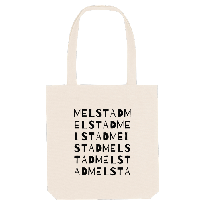 Melstad ordlek tygkasse – tygkasse från PinShirt