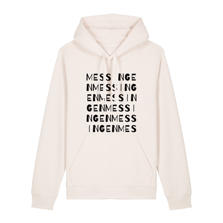 Messingen ordlek hoodie – hoodie från PinShirt