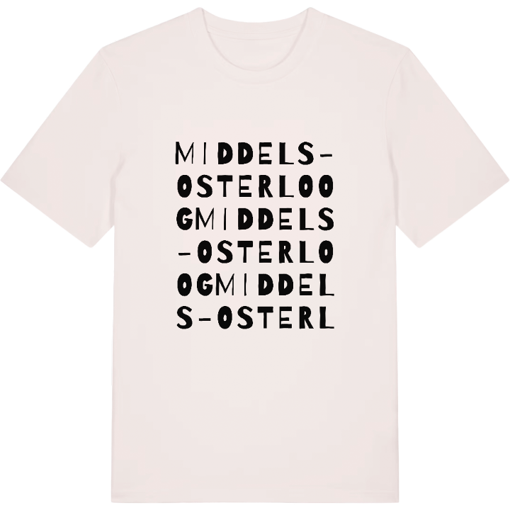 Middels-Osterloog ordlek t-shirt – t-shirt från PinShirt