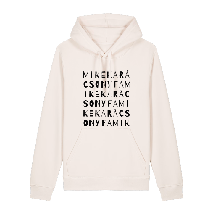 Mikekarácsonyfa ordlek hoodie – hoodie från PinShirt
