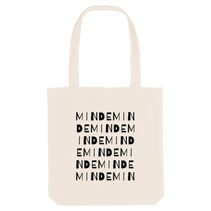 Minde ordlek tygkasse – tygkasse från PinShirt