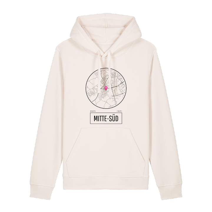 Mitte-Süd hoodie – hoodie från PinShirt