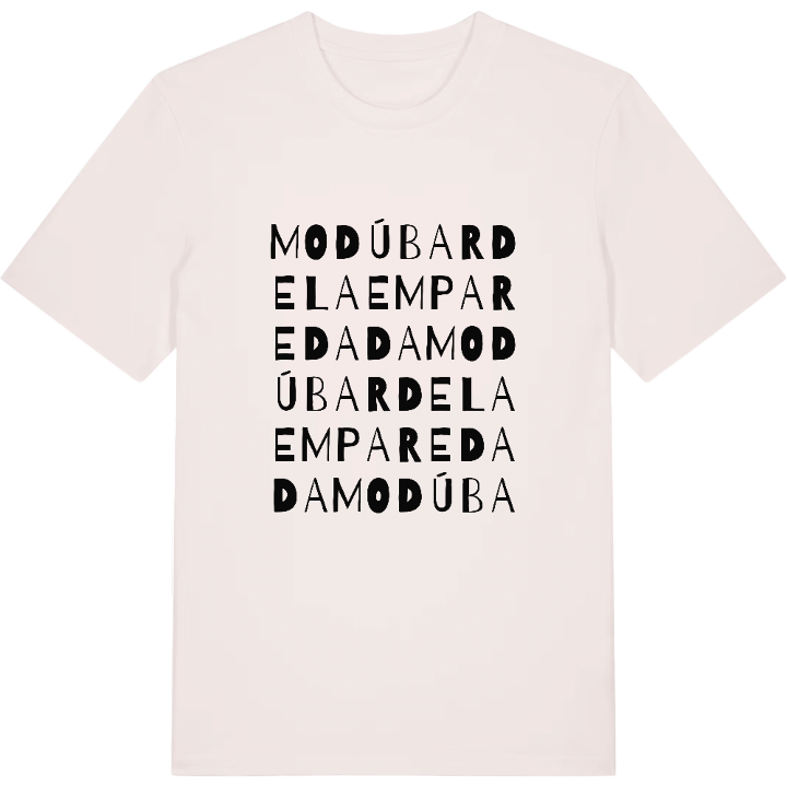 Modúbar de la Emparedada ordlek t-shirt – t-shirt från PinShirt