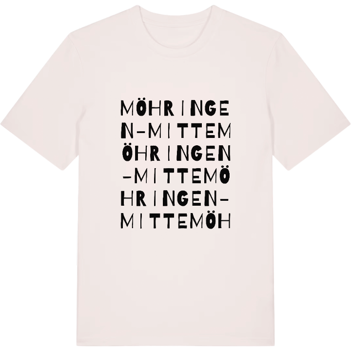 Möhringen-Mitte ordlek t-shirt – t-shirt från PinShirt