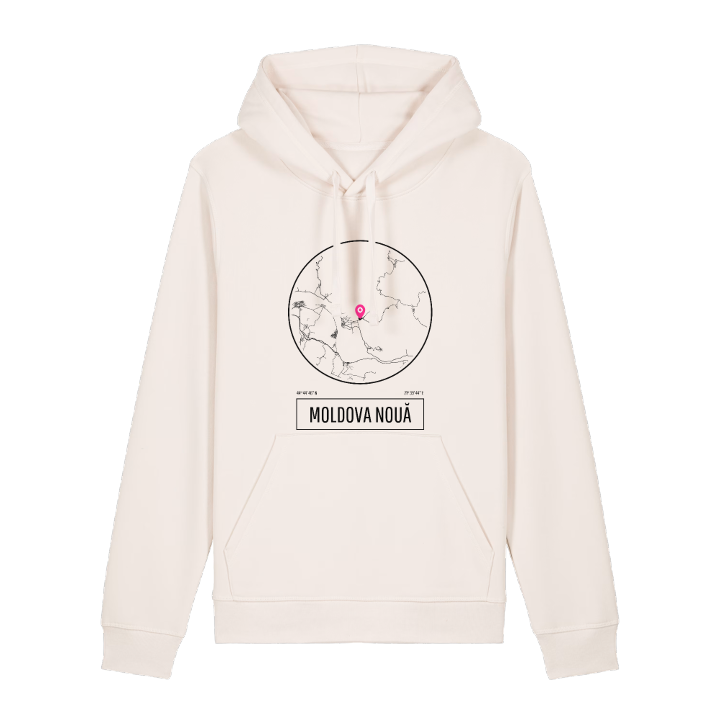 Moldova Nouă hoodie – hoodie från PinShirt
