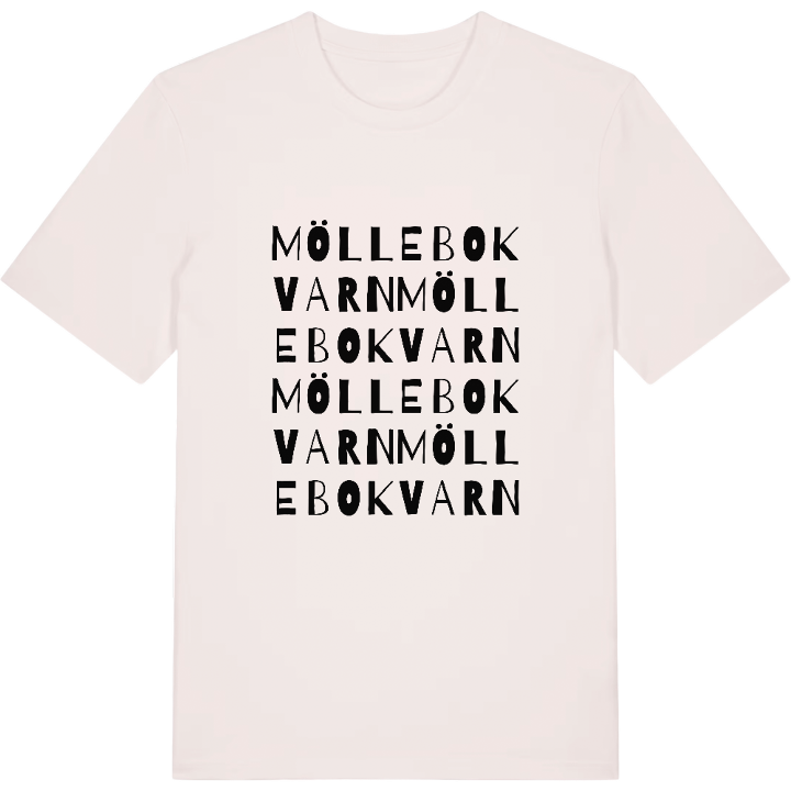 Möllebokvarn ordlek t-shirt – t-shirt från PinShirt