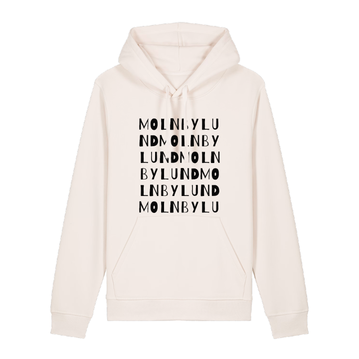 Molnbylund ordlek hoodie – hoodie från PinShirt