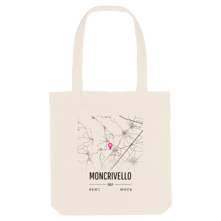 Moncrivello karta tygkasse – tygkasse från PinShirt