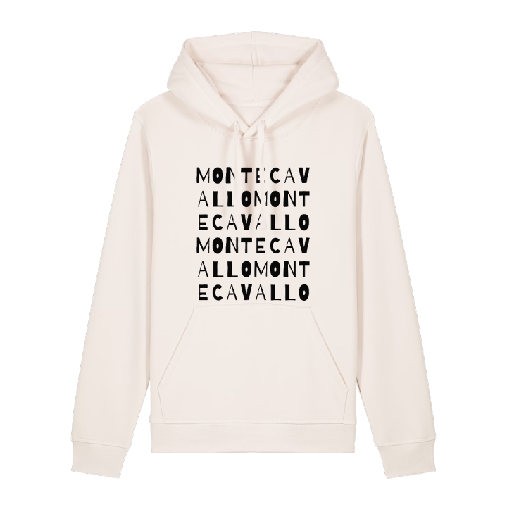 Monte Cavallo ordlek hoodie – hoodie från PinShirt