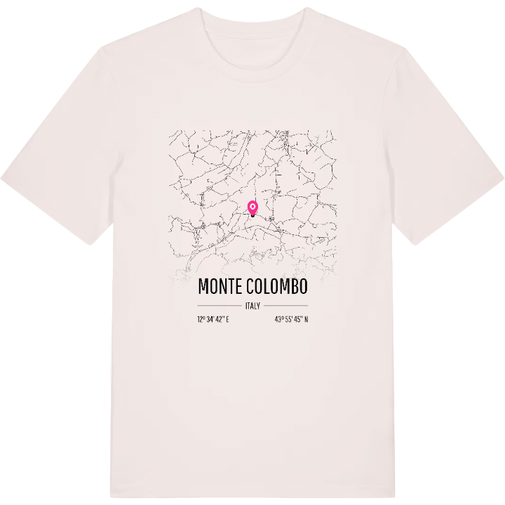 Monte Colombo karta t-shirt – t-shirt från PinShirt