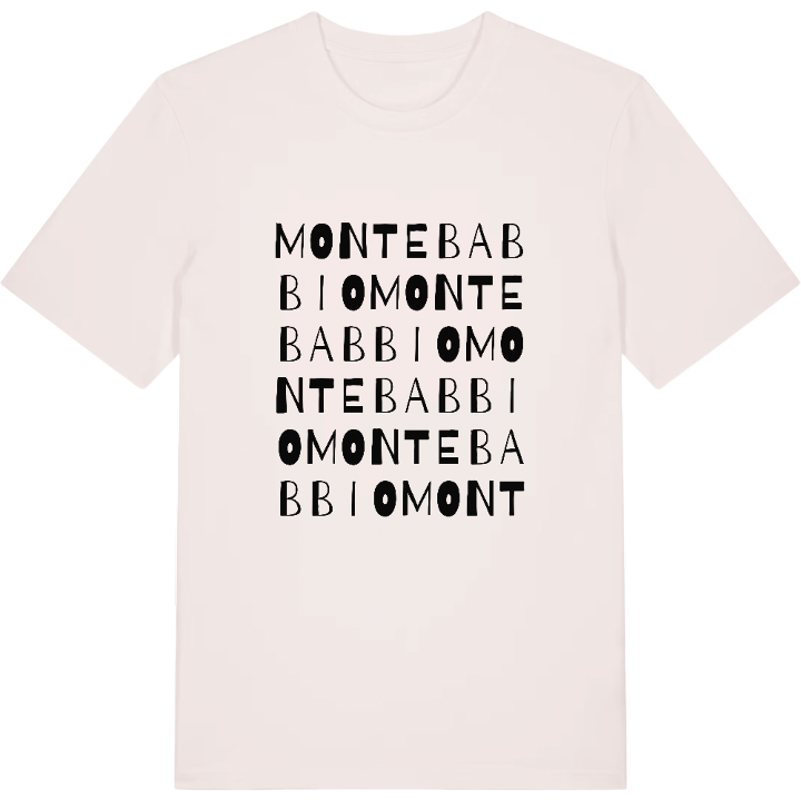 Montebabbio ordlek t-shirt – t-shirt från PinShirt
