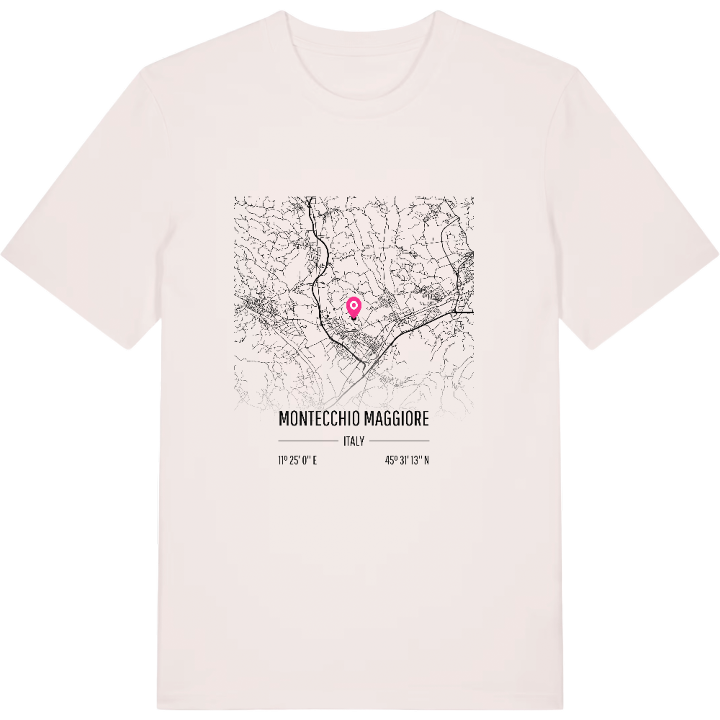 Montecchio Maggiore karta t-shirt – t-shirt från PinShirt
