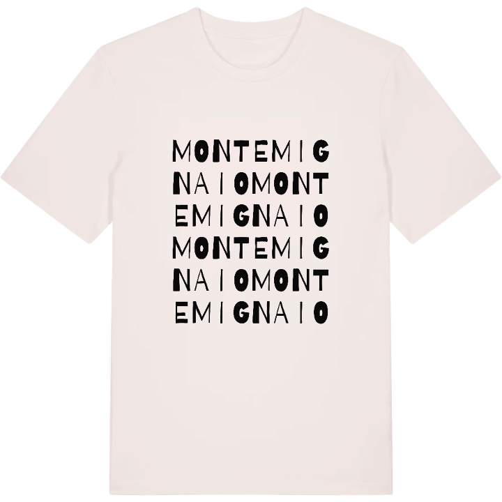Montemignaio ordlek t-shirt – t-shirt från PinShirt