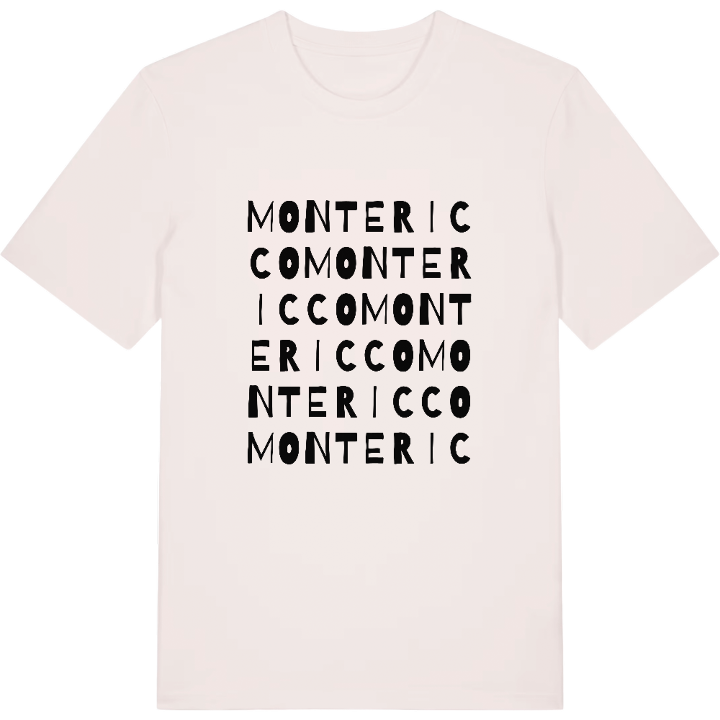 Montericco ordlek t-shirt – t-shirt från PinShirt