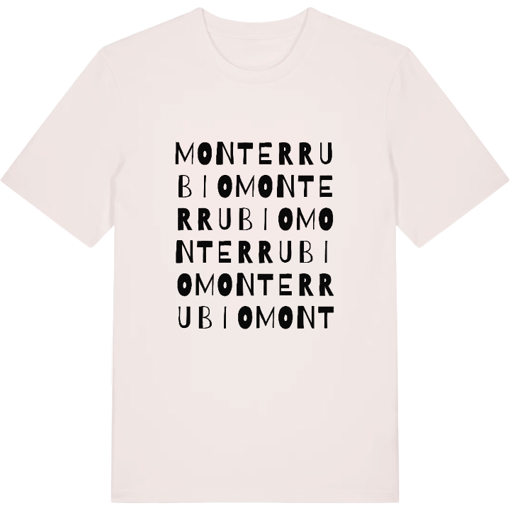 Monterrubio ordlek t-shirt – t-shirt från PinShirt