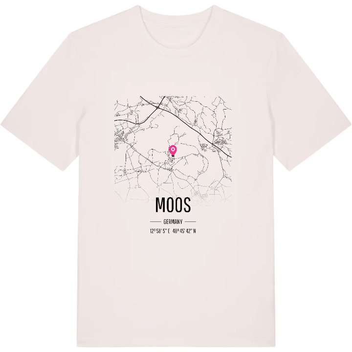 Moos karta t-shirt – t-shirt från PinShirt