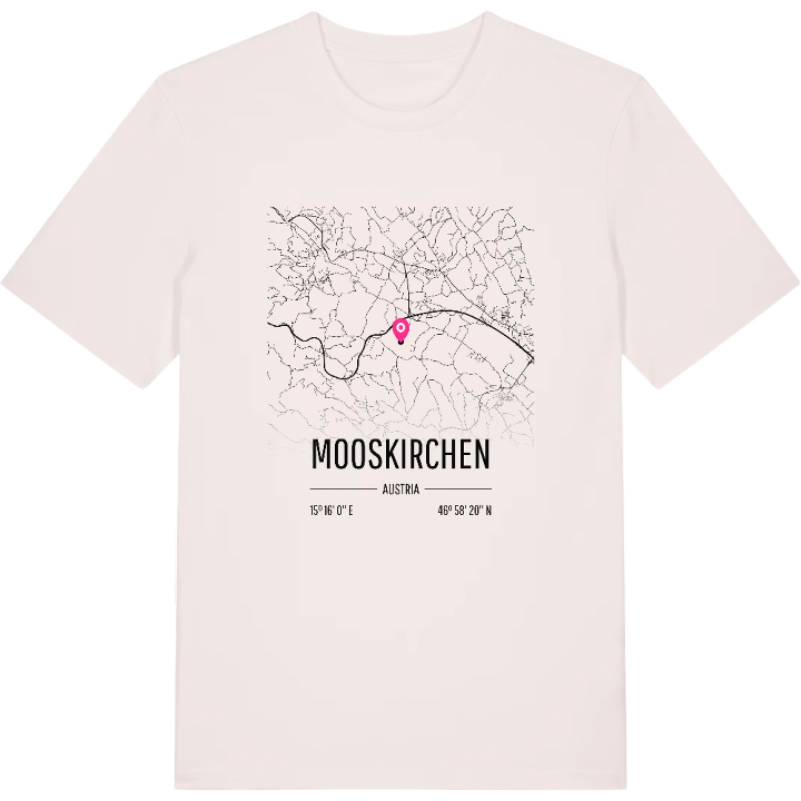 Mooskirchen karta t-shirt – t-shirt från PinShirt