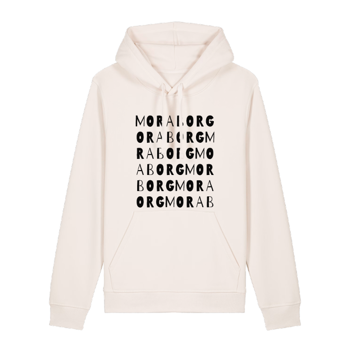 Moraborg ordlek hoodie – hoodie från PinShirt