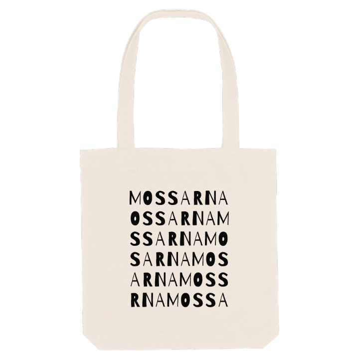 Mossarna ordlek tygkasse – tygkasse från PinShirt