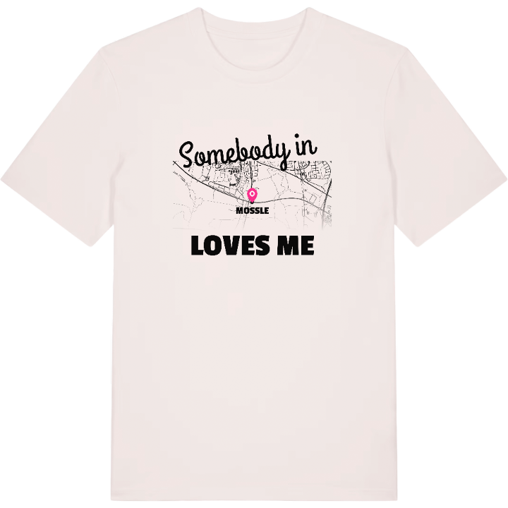 Någon i Mossle älskar mig t-shirt – t-shirt från PinShirt