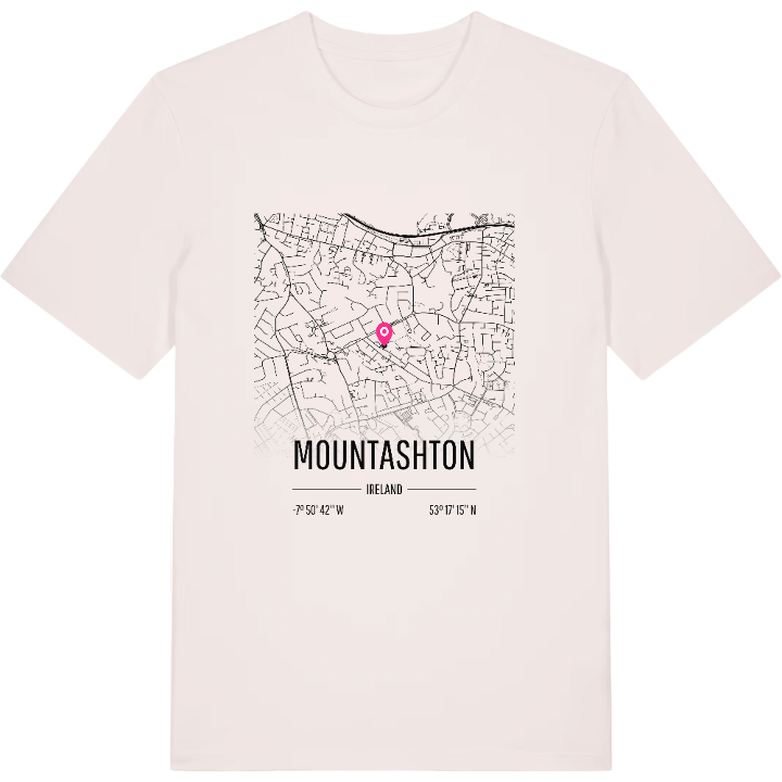 Mountashton karta t-shirt – t-shirt från PinShirt