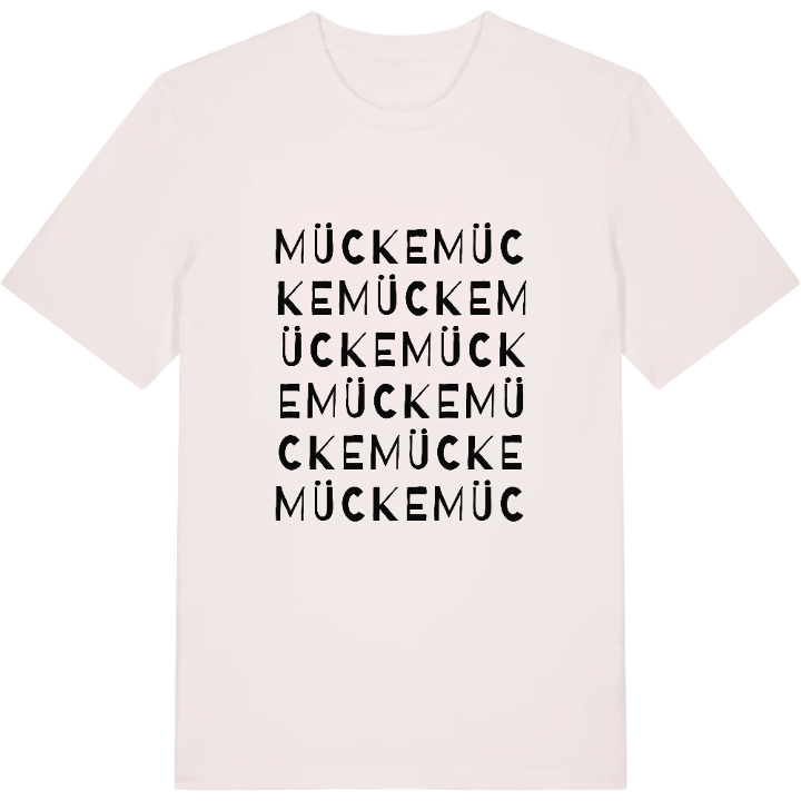 Mücke ordlek t-shirt – t-shirt från PinShirt