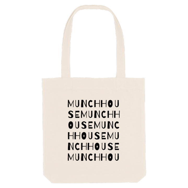 Munchhouse ordlek tygkasse – tygkasse från PinShirt