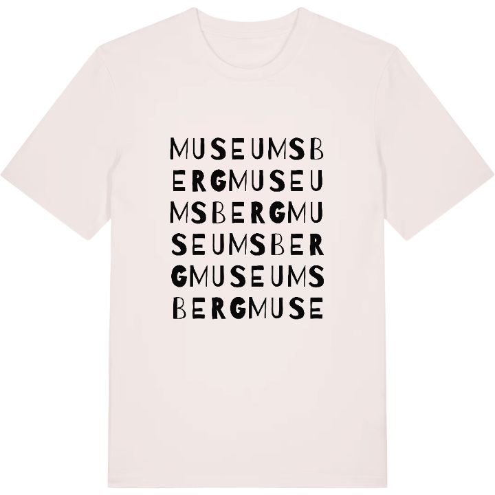 Museumsberg ordlek t-shirt – t-shirt från PinShirt