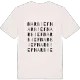 Narbief ordlek t-shirt