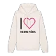 Jag älskar Nedre Röra hoodie stort tryck