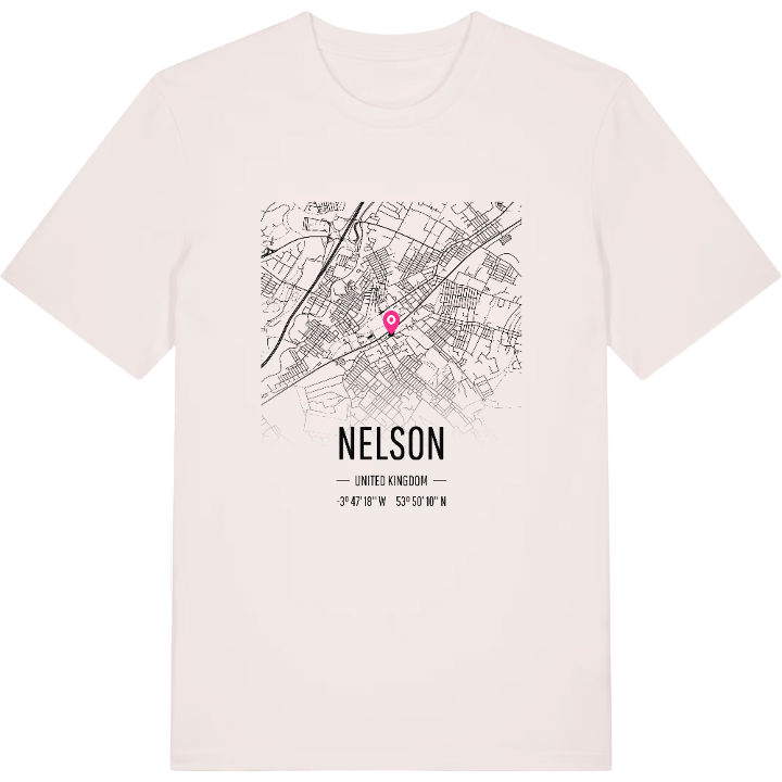 Nelson karta t-shirt – t-shirt från PinShirt
