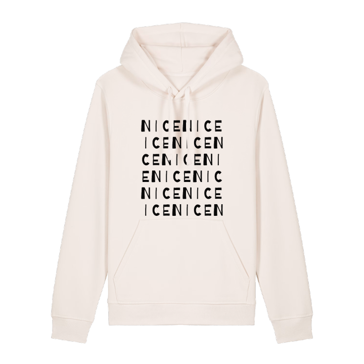 Nice ordlek hoodie – hoodie från PinShirt