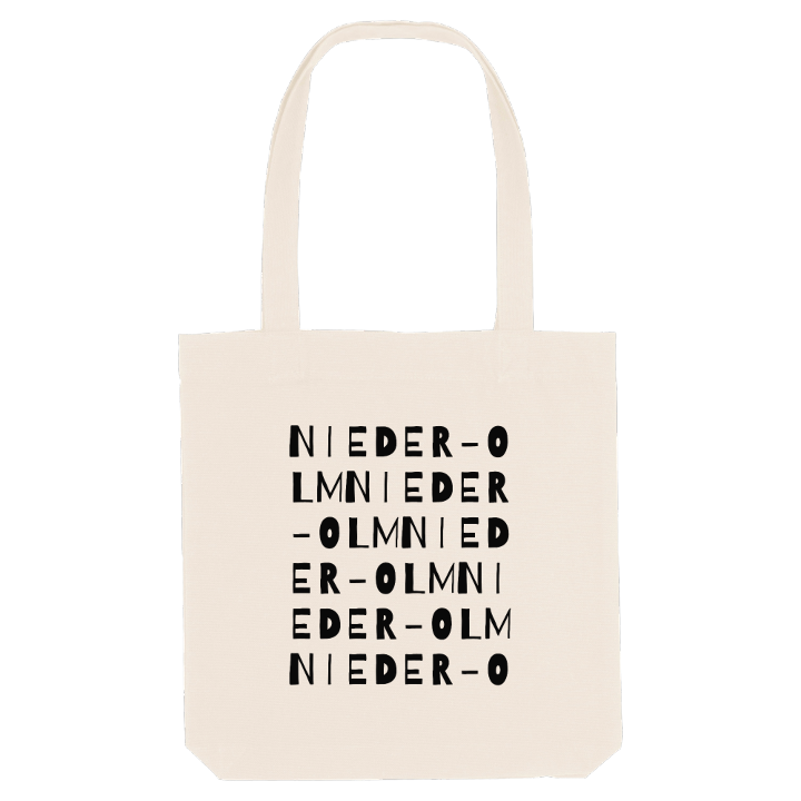 Nieder-Olm ordlek tygkasse – tygkasse från PinShirt