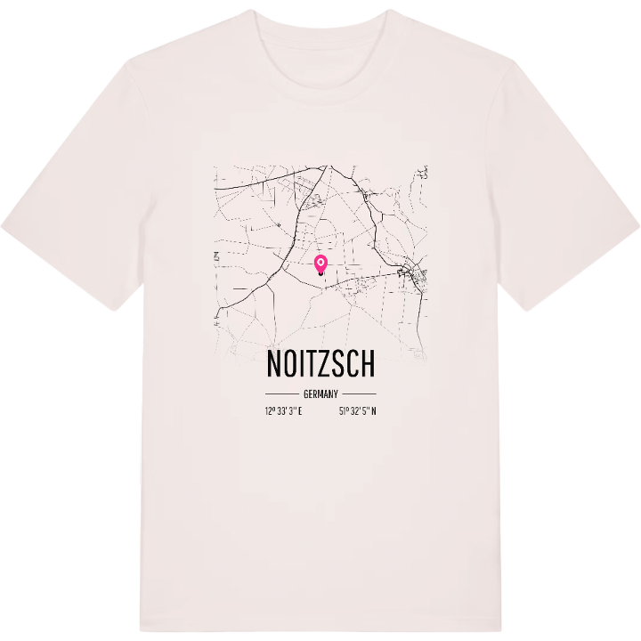 Noitzsch karta t-shirt – t-shirt från PinShirt