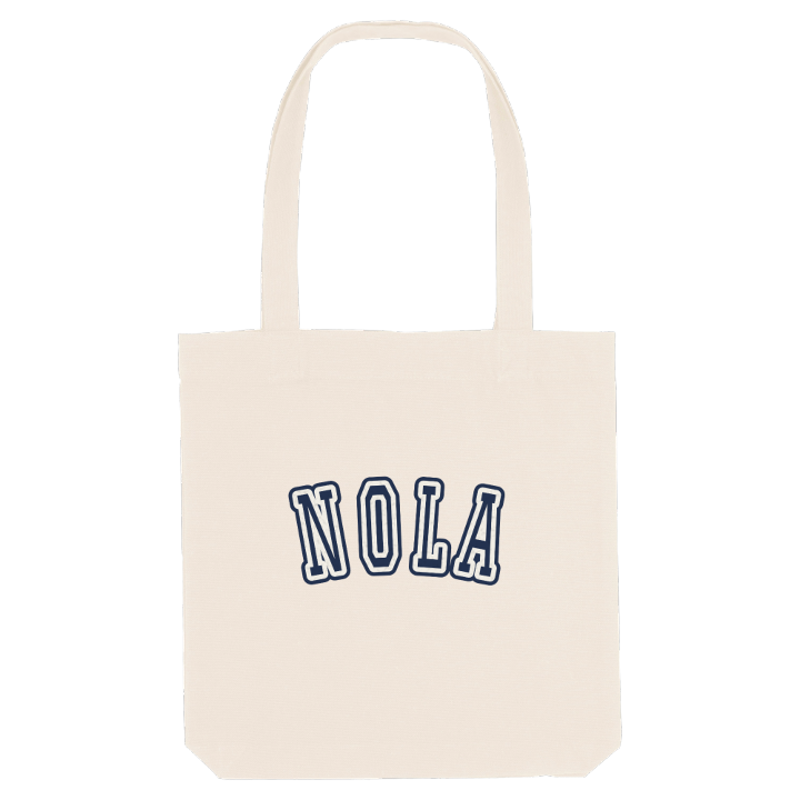 Nola college tygkasse – tygkasse från PinShirt