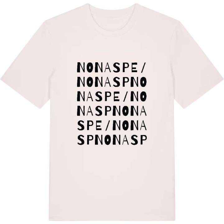Nonaspe / Nonasp ordlek t-shirt – t-shirt från PinShirt