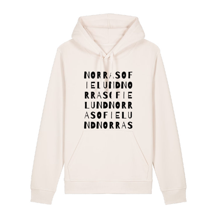 Norra Sofielund ordlek hoodie – hoodie från PinShirt