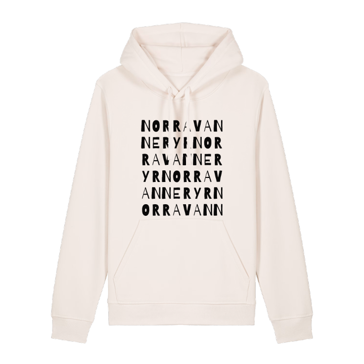 Norra Vanneryr ordlek hoodie – hoodie från PinShirt