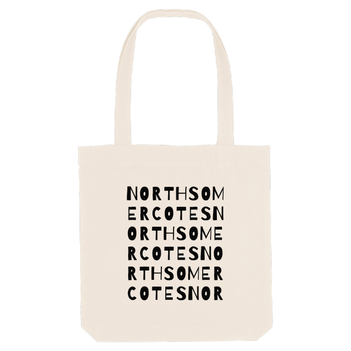 North Somercotes ordlek tygkasse – tygkasse från PinShirt