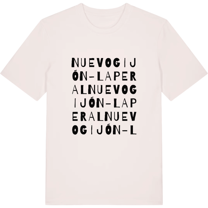 Nuevo Gijón-La Peral ordlek t-shirt – t-shirt från PinShirt