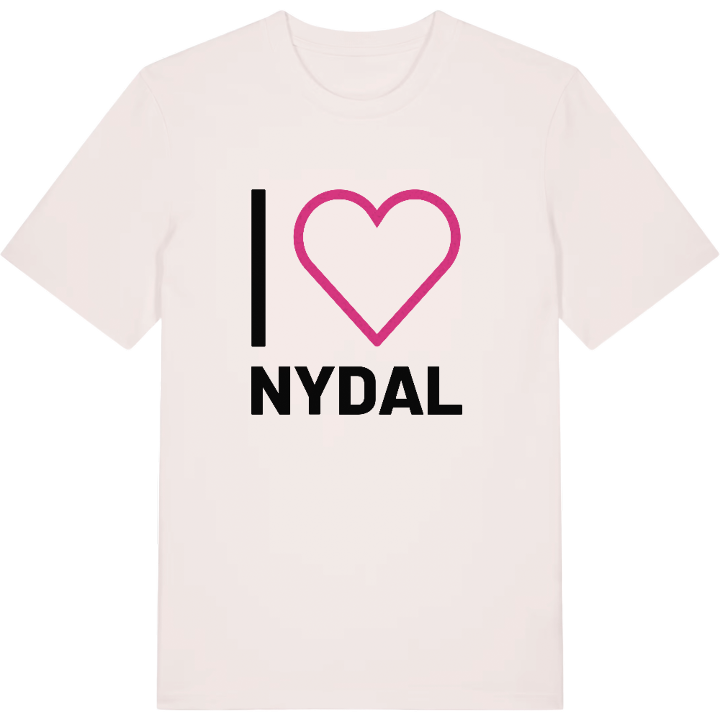 Jag älskar Nydal t-shirt stort tryck – t-shirt från PinShirt
